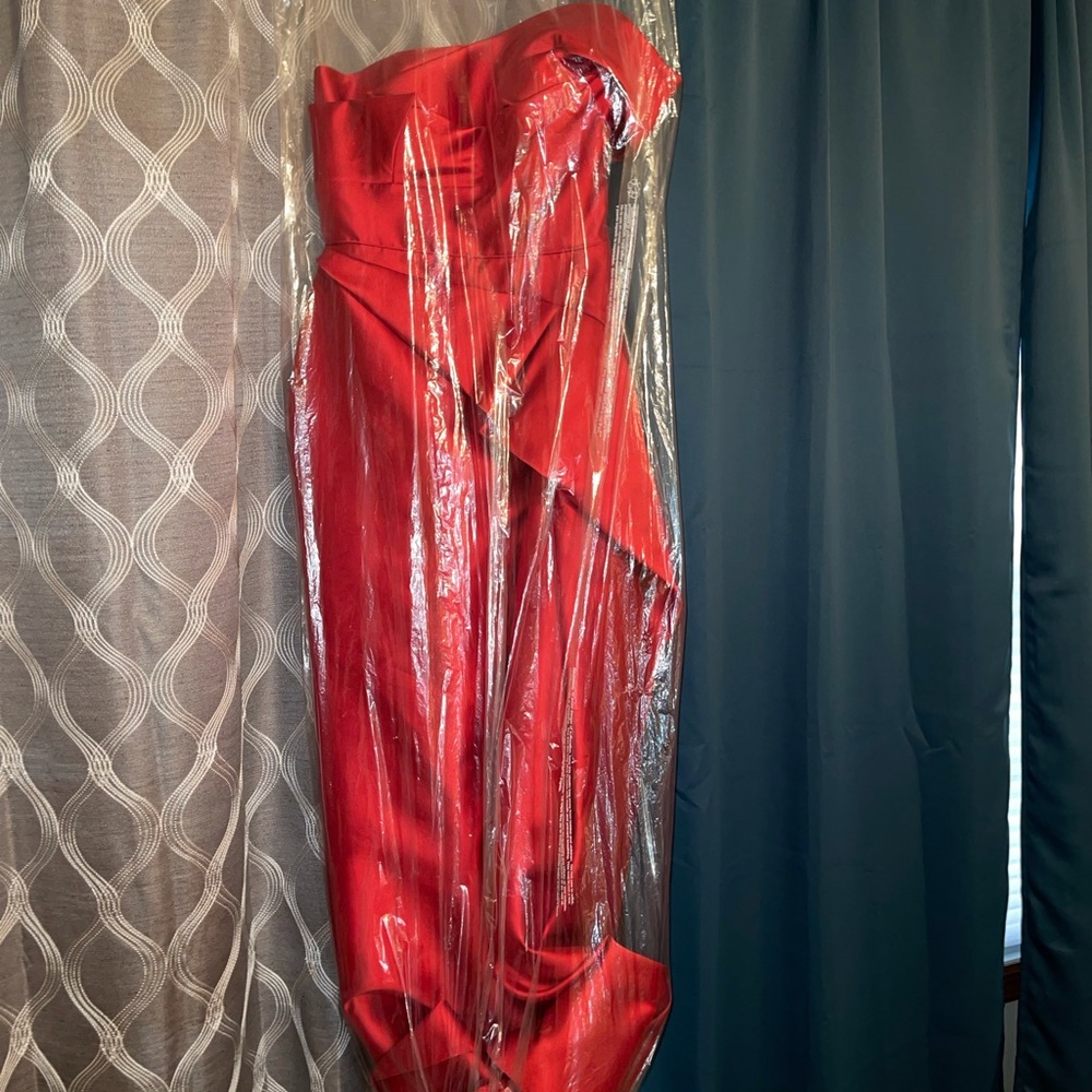 Red Evening Gown